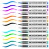 Manufacturers Direct Liquid Soft Head Plastic Gel Pen 0.5mm Color Children Art Diy Student Painting Graffiti Paper