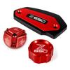For Kawasaki Z650 Z 650 2017-  2022 Accessories Motorcycle Front Rear Brake Fluid Cover Engine Oil Filler Cap Protector