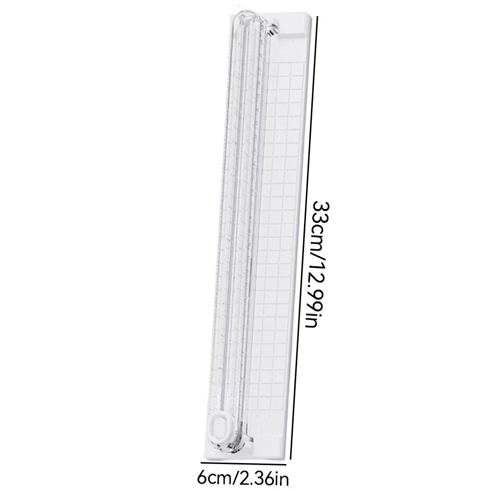 Paper Cutter Scrapbook Trimmer with Pull-out Ruler Print Paper Photo Cutters Guillotine Small Paper Cutting Machine Office
