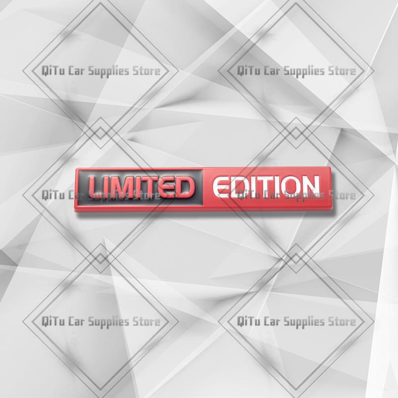 Zinc Alloy Limited Edition Badge Car Body Trunk Emblem 3D Grille Sticker For Toyota Honda Hyundai Dacia Volvo Kia Opel Ford Jeep oi1