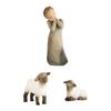 2025 Nativity Character Statue Hand Drawn Decoration Christmas Present Decoración De Habitación