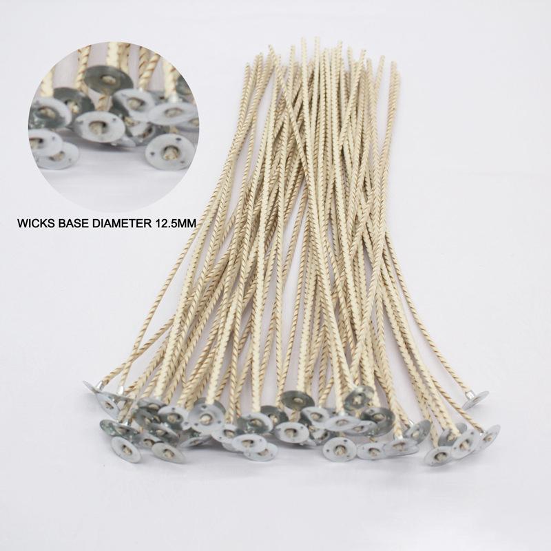 50 шт. Фитильная технология Идеально для изготовления свечей Свечные фитили Сделай сам 40 прядей Ароматерапия 8 см 10 см 15 см 20 см