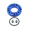 28mm colorful CNC Carb Adjuster Carburetor Inlet Manifold Spinner Plate Adaptor For Pit Dirt Bikes Buggy