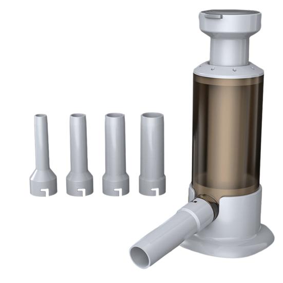 1 Set Sausage Maker Manual Sausage Stuffer Set with 4 Nozzles Easy To Use Sausage Filler for Household