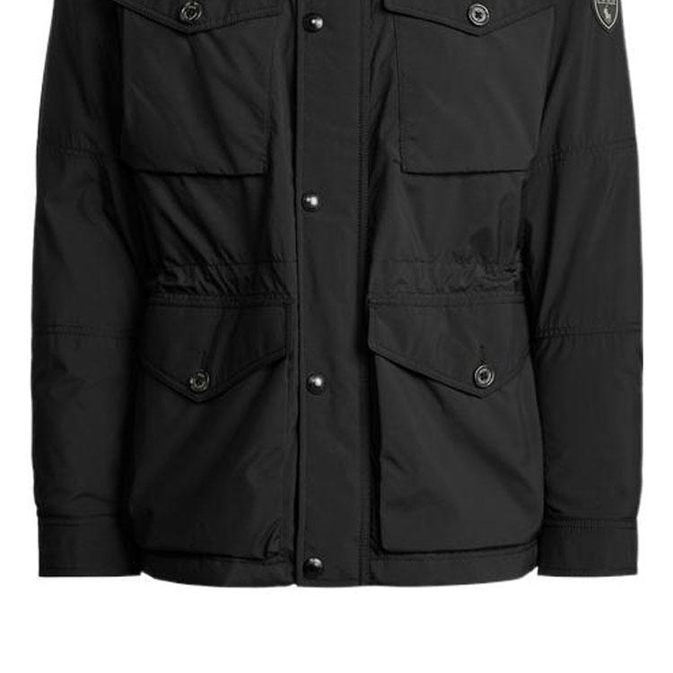 Polo Ralph Lauren Classic Fit Solid Water-Resistant Jacket Мужские куртки Черный 710818787004