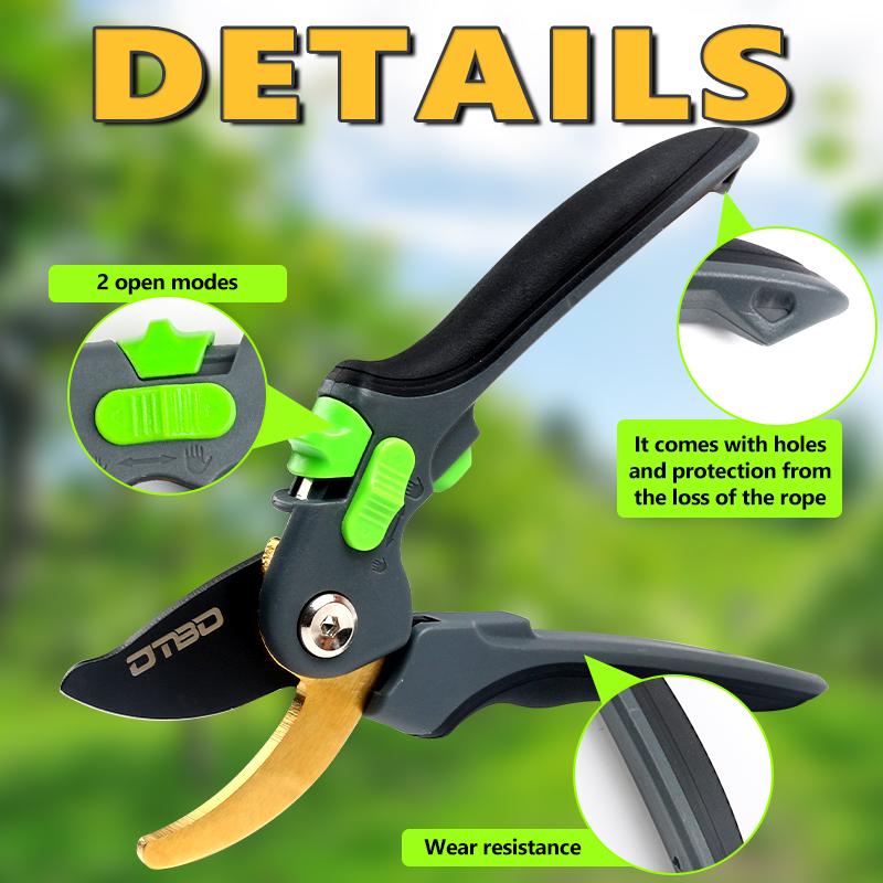 Секатор для обрезки растений Садоводство Секатор Кустарник Садовые ножницы Инструмент Ножницы для веток Садовые секаторы