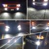 2Pc H1 H3 LED Bulb Car Fog Light Super Bright High Power 24 Chips 4014 SMD 12V 6000K