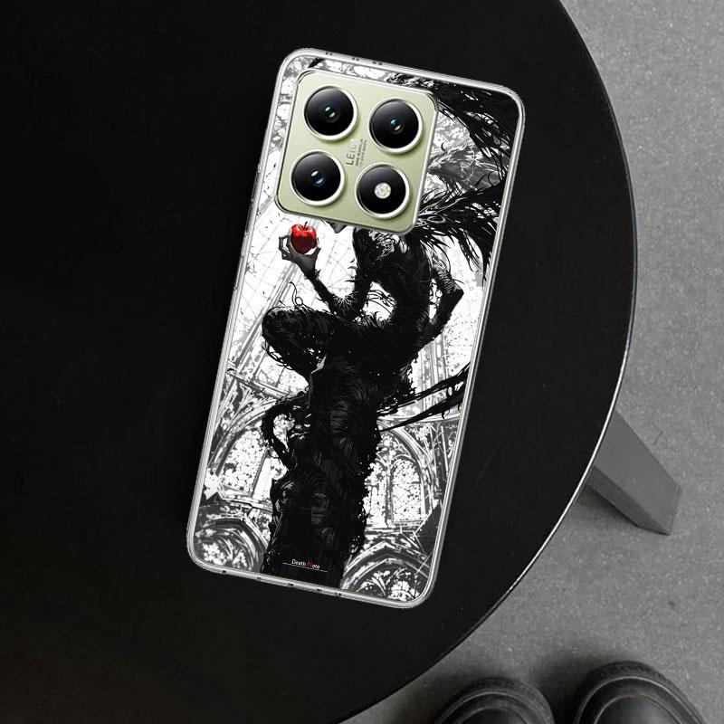 Чехол для телефона N-Note D-Death Anime Ryuk для Xiaomi Redmi Note 15 14 13 12 11 Pro Plus 14S 12S 11S 11T 11E 10S 10 Индивидуальный F