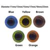 10pcs/5 pairs Laser Sun DIY Accessories Plastic Eyes Eyeball Safety Animal Toy Doll Making Crafts