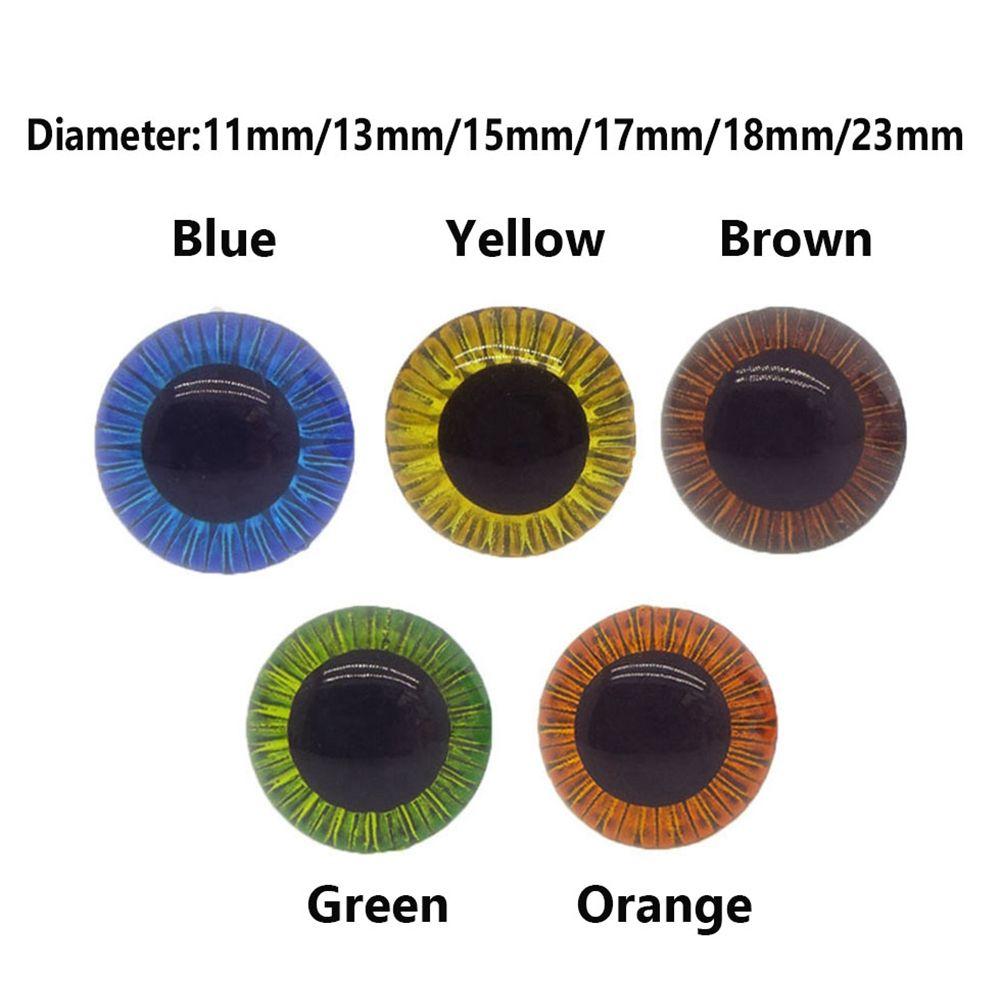 10pcs/5 pairs Laser Sun DIY Accessories Plastic Eyes Eyeball Safety Animal Toy Doll Making Crafts
