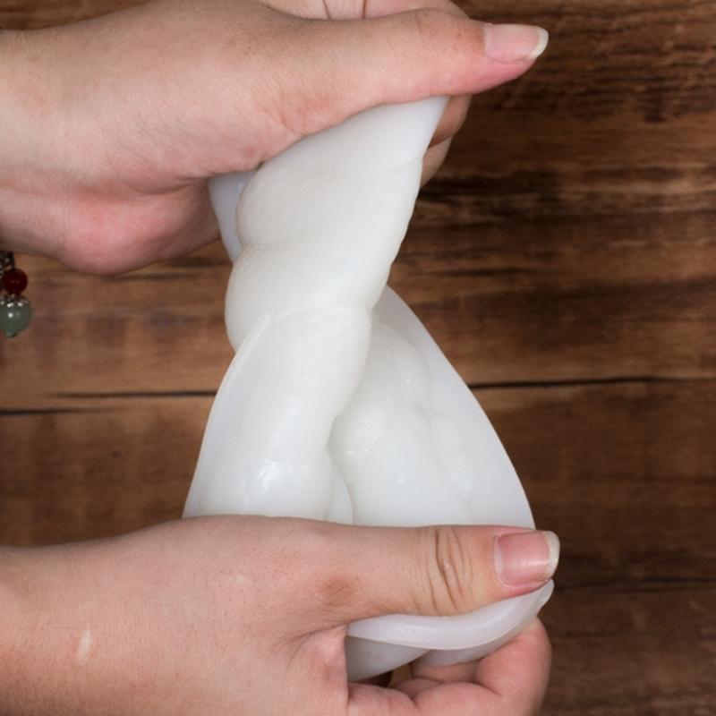 Rotating Snake Candle Molds Casting Molds Silicone Mould Cylindrical Snake Epoxy Resin Molds Candle Making Molds