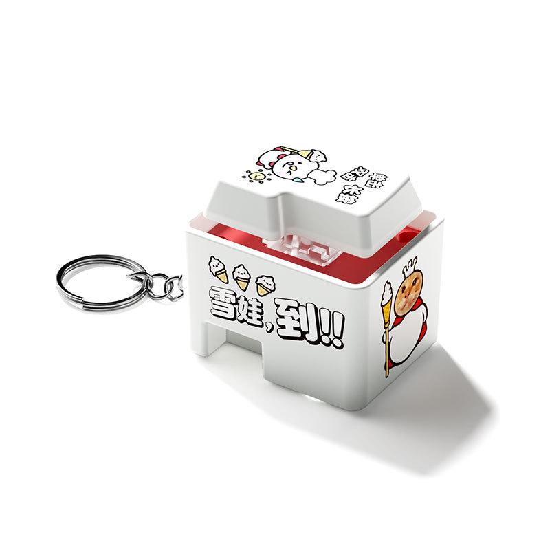 Брелок-кнопка с голосом Снежного Короля – Забавная шутка для парней и девушек