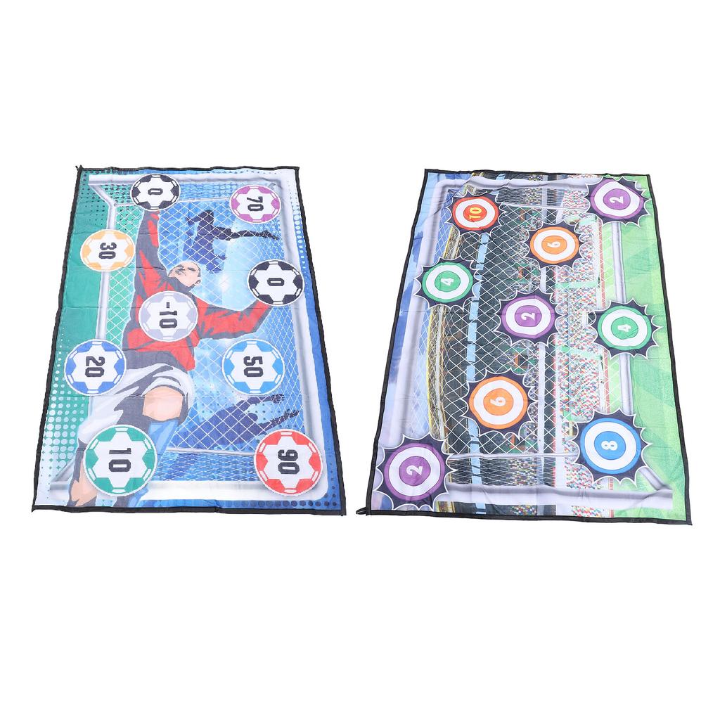 Футбольный мяч игровой коврик набор для игры в футбол в помещении и на открытом воздухе метание мишеней игра в футбольные ворота с футболом 