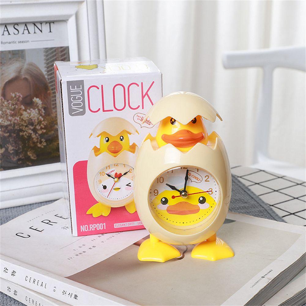 Kids Gift Easter Decoration Cartoon Egg Shell Chick Children Table Clock Easter Chick Alarm Clock
