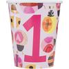 Paper Ladybird 1st Birthday Party Cup (Pack of 8)