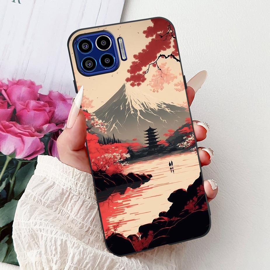 Для Motorola Moto One 5G Чехол Роскошный Модный Расписной Чехол 6.7'' Мягкий ТПУ Чехол для Телефона Для Motorola One MotoOne 5G Задняя Крышка Сумки