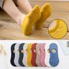 10 Pairs Invisible Socks Women Summer No Show Low Cut Liner Sock Slipper Flat Boat Solid Color Cotton Socks Sporty Casual Non-slip Sock