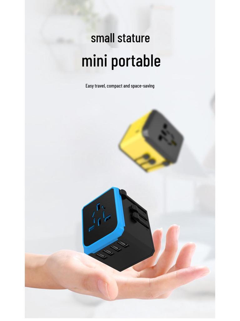 Универсальный дорожный адаптер для Кореи, Японии, Таиланда, Европы и США