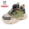 Bobdog Детские осенние сетчатые беговые кроссовки с мягкой подошвой