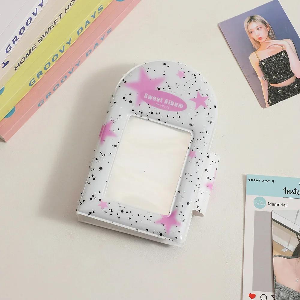 40 карманов 3-дюймовый фотоальбом INS корейский Kpop Idol фотокарточка держатель звезды мини Instax коллекция переплет альбомы
