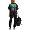 OFF WHITE Мужские футболки Черные с круглым вырезом Умеренный прямой крой OMAA120F22JER0071070