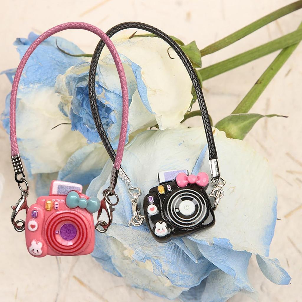 [FTADI] Одежда для плюшевых кукол - Милый модный вязаный комплект свитеров для кукол 15-17 см, Игрушка для переодевания для кукол 15-17 см, Набор с камерой и бутылкой для воды для кукол