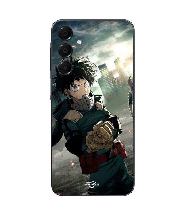 Coque Pour Samsung Galaxy A15 izuku Midoriya, shoto Todoroki, Bakugo Katsuki, war, one for all, my hero academia anime Maniacase