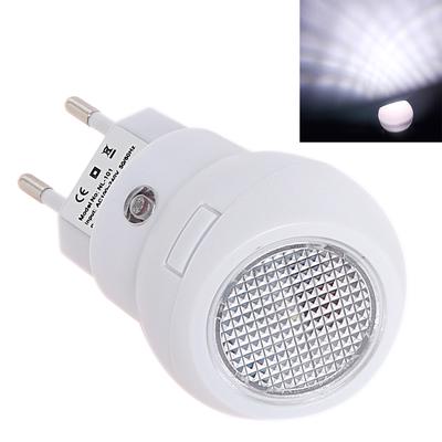 Светодиодная лампа для спальни с вилкой ЕС, новинка, ночник, атмосферное вращение на 360 градусов, датчик освещенности