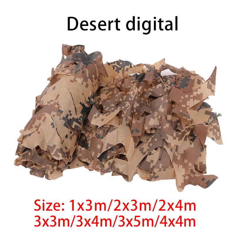 8 цветов, разные размеры, джунгли, солнцезащитный тент, пустыня, лесной камуфляж, солнцезащитный тент, охота, кемпинг, чехол для автомобиля, уличная камуфляжная сетка
