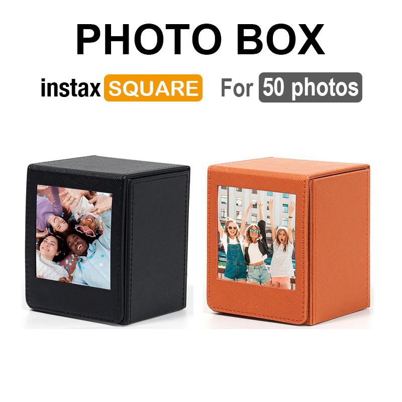 [Фотолаборатория] Настольная фотокоробка для 50 фотографий Instax Square SQ CAC48