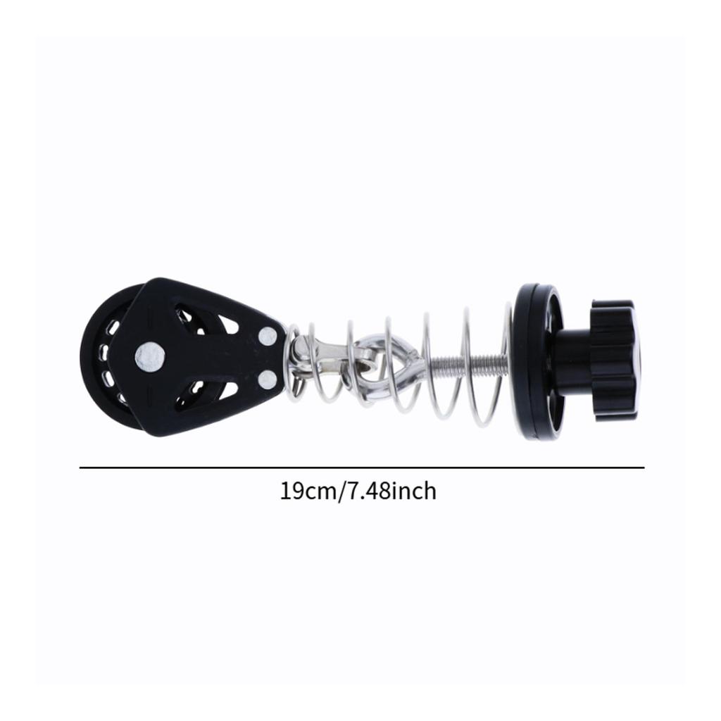 Пилатес реформер пружинный шкив часть фитинг компонент веревочный зажим для Core кровать йога упражнения