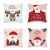 Christmas Themed Pillowcases Car Accessories Office Santa Claus Living Room Sofa Home Pillowcases