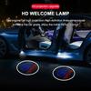 2 шт./компл. Приветственный свет для двери автомобиля Светодиодная лампа-проектор для автомобиля Автоаксессуары для Toyota Corolla Yaris Chr Auris RAV4 Camry Highlander