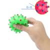 Color Interactive Play Teeth Cleaning Crazy Soft Rubber Dog Chew Ball Squeaky Sound Funny Pet Toys