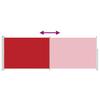 Retractable Side Awning 160x500 cm Red