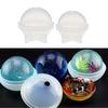 2 Pieces Sphere Ball Shape Silicone Mould for Resin Casting Craft 50mm 60mm