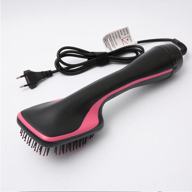 One Step Hair Comb Negative Ion Hair Dryer Brush Curling Straight Wet And Dry Straight Curler Air Comb