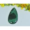 AA++ натуральный зеленый малахит груша кабошон россыпью драгоценный камень 21X47X04MM 04Cts. Д-56