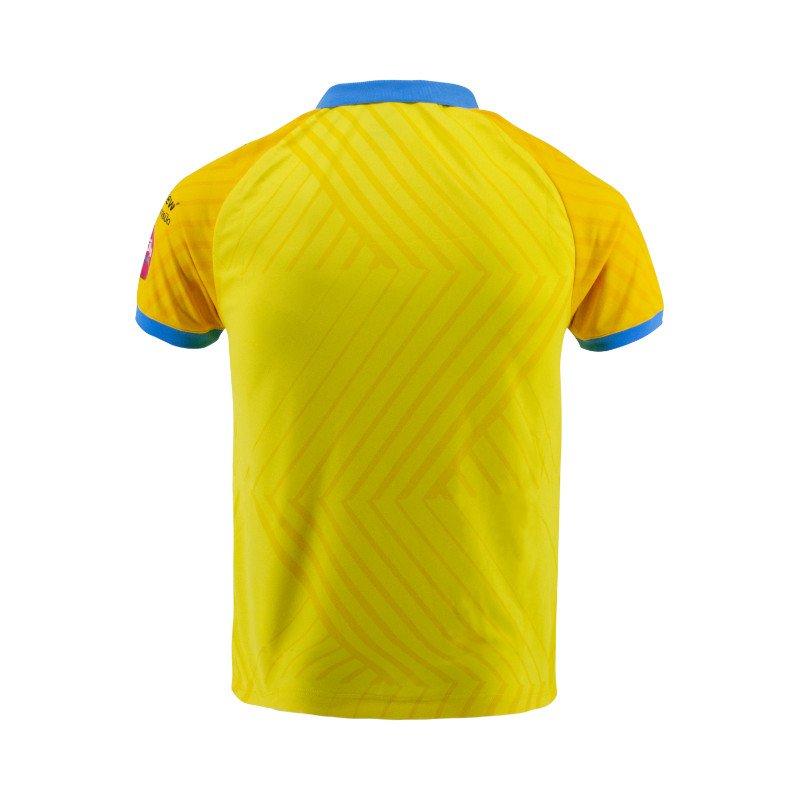 Мужская футбольная рубашка из Таиланда, футбольного клуба AFC, полиэстеровая рубашка с принтом, коротким рукавом, круглым вырезом, быстросохнущая FBT Police Tero, 6 стилей