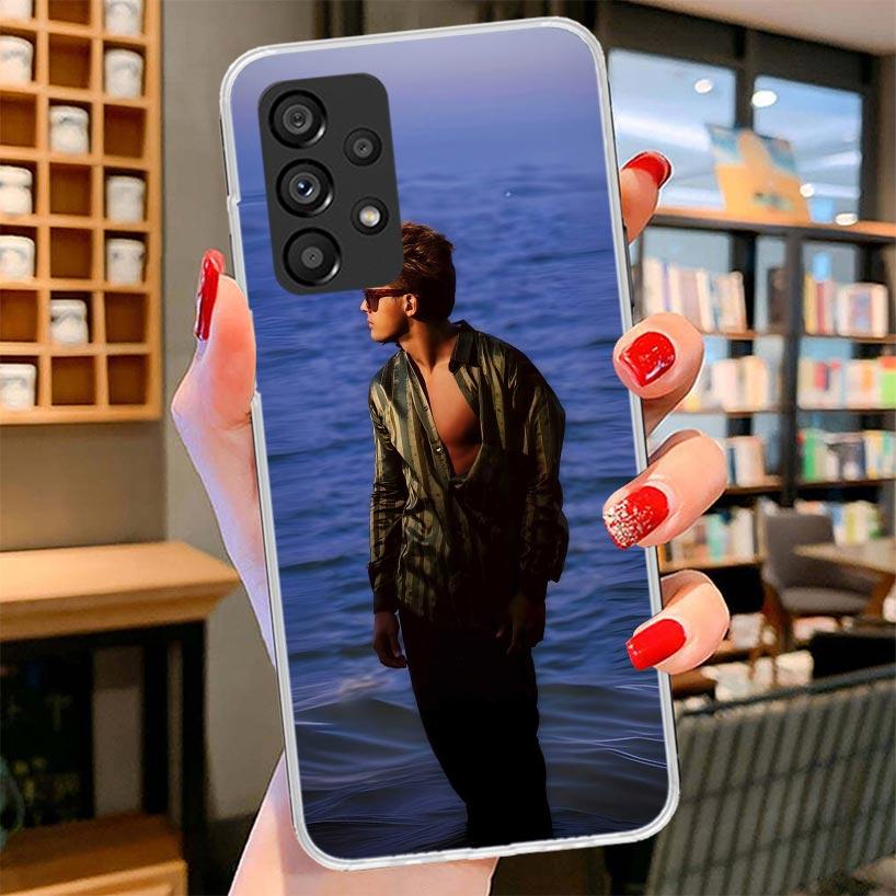 L-Luis M-Miguel Singer Phone Case For Samsung Galaxy A12 A22 A32 A52 A72 A02S Phone Case Note 20 Ultra 10 S10 Plus A51 A71 A50S