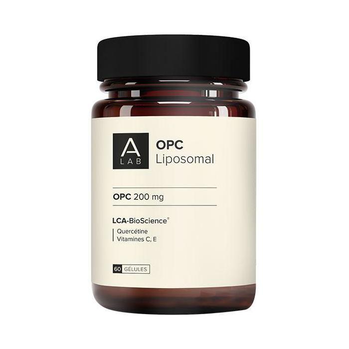 A-Lab OPC Raisin Liposomal 200mg - Antioxydant, Circulation, Coeur, Peau - 60 gélules