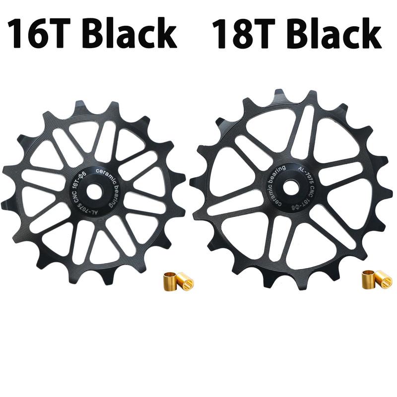 12T 14T 16T 18T MTB Bicycle Rear Derailleur Jockey Wheel 9/10/11 Speed Ceramic Bearing Guide Pulley for Shimano Sram Road Bike