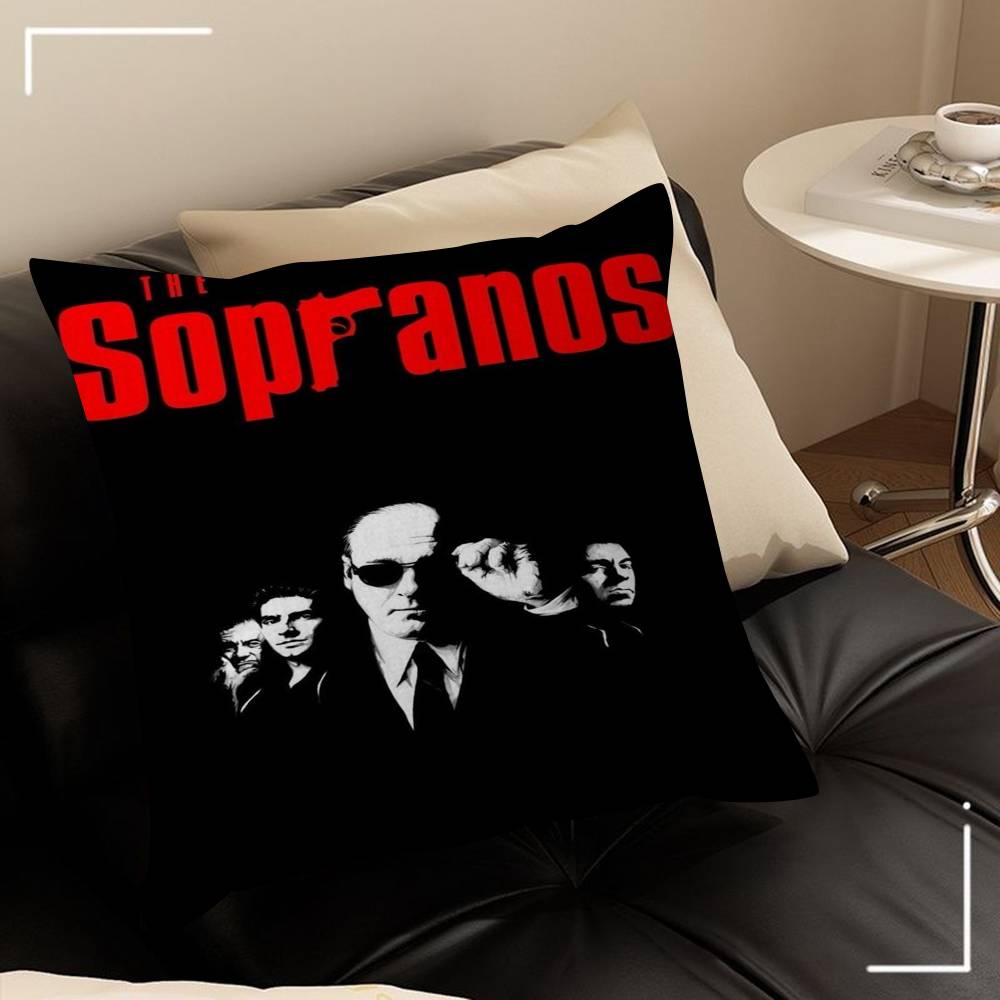 Classic Movie TV Series The Sopranos Pillow Gift Home Office Decoration Bedroom Sofa Car Cushion Cover Case 45x45