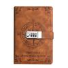 PU Leather Notepad 200-Page School Office Supplies Creative Diary Notebook
