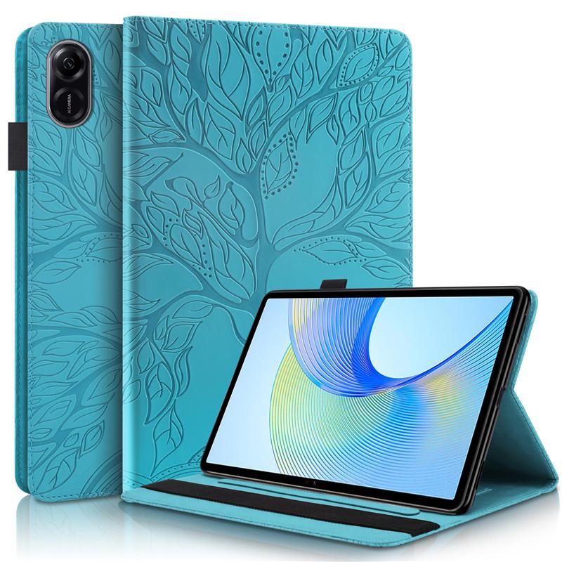 Чехол для планшета Funda For Honor Pad X9 Case 11,5 дюймов 2023 Imprinted Tree Wallet Stand Back Silicone Shell For Honor Pad X8 Pro X9 Tablet Cover