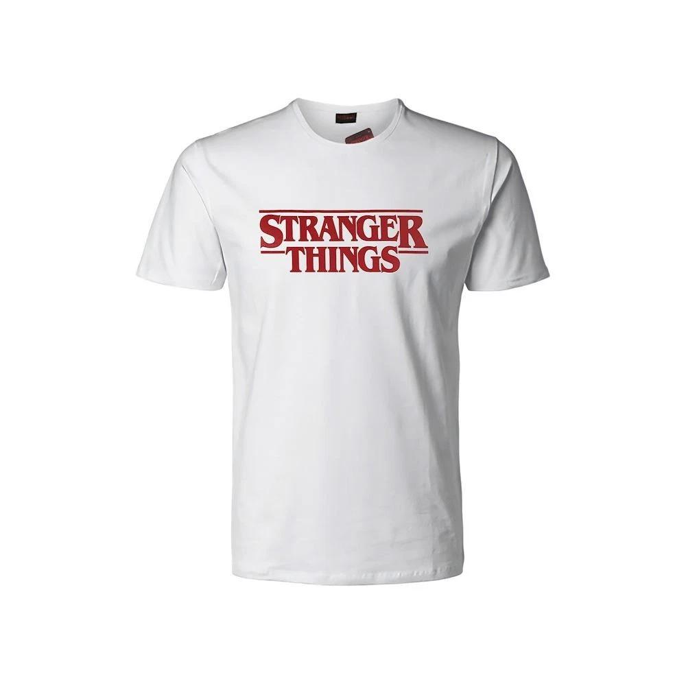 Футболка Stranger Things Оригинальная надпись Официальная футболка Netflix Tee-