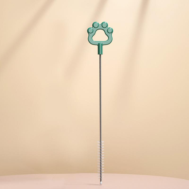 1 шт. Щетка для чистки питьевой соломинки, очиститель труб из нейлона и нержавеющей стали с длинной ручкой, щетки для чистки соломинки