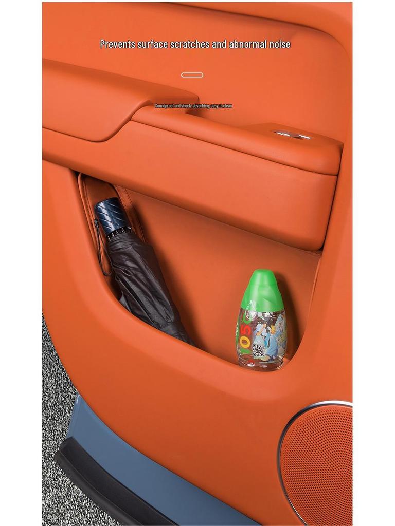 Идеальный L9/L8/L7 Автомобильный карман для хранения на двери, коврик в углубление и коробка для аксессуаров для интерьера