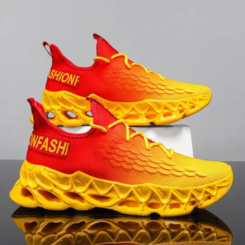 MAEDEF Мужские спортивные кроссовки для бега Сетчатые дышащие удобные кроссовки для мужчин Нескользящие мужские кроссовки для ходьбы Тренировочные мужские кроссовки