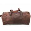 Кожаная дорожная сумка Duffel Travel Holiday Bag с большим отделением для ночного отдыха на выходных